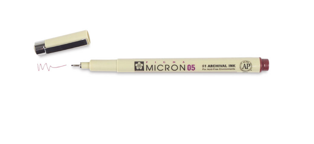 Colored Sakura Pigma Micron Pens