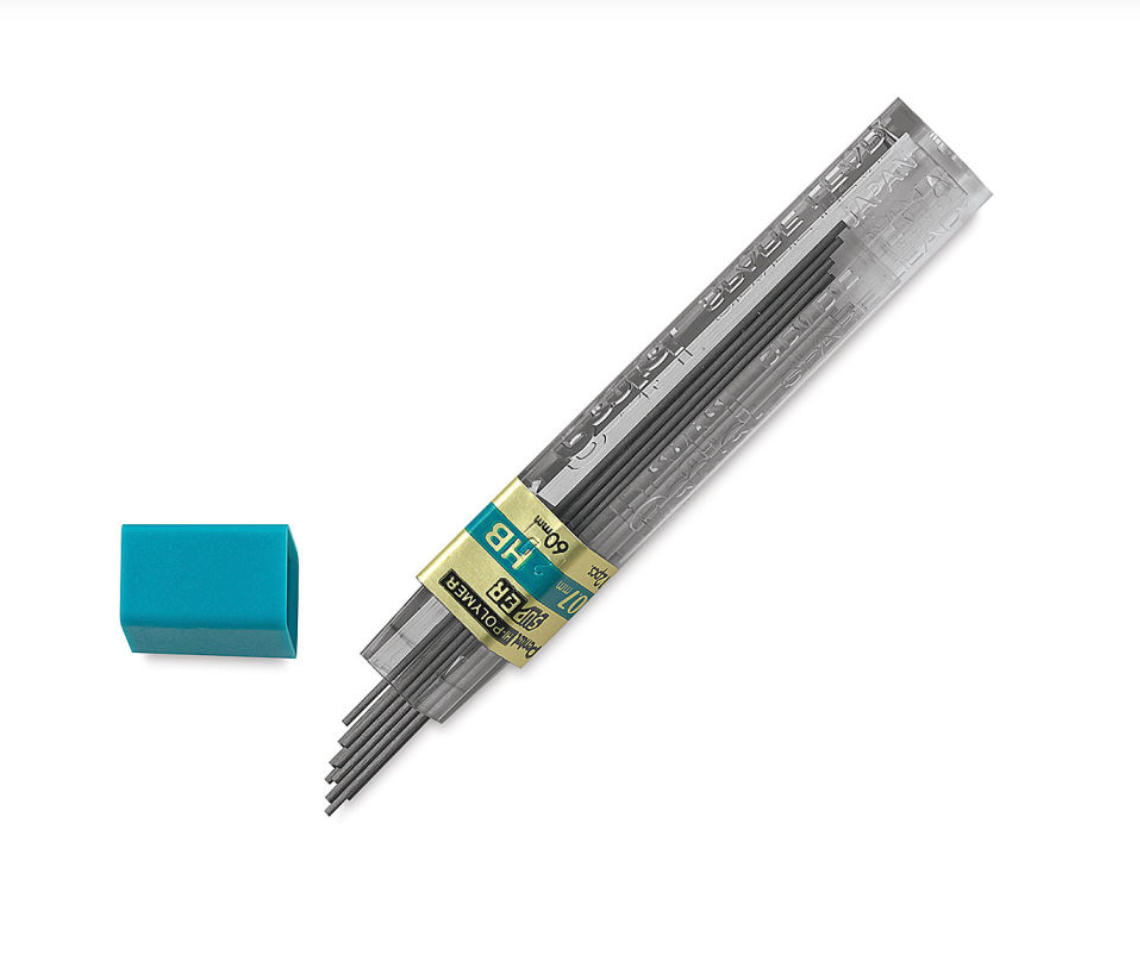 Pentel Super Hi-Polymer Mechanical Pencil Leads