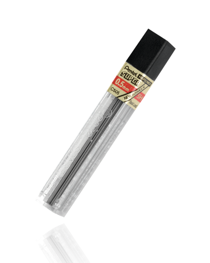 Pentel Super Hi-Polymer Mechanical Pencil Leads