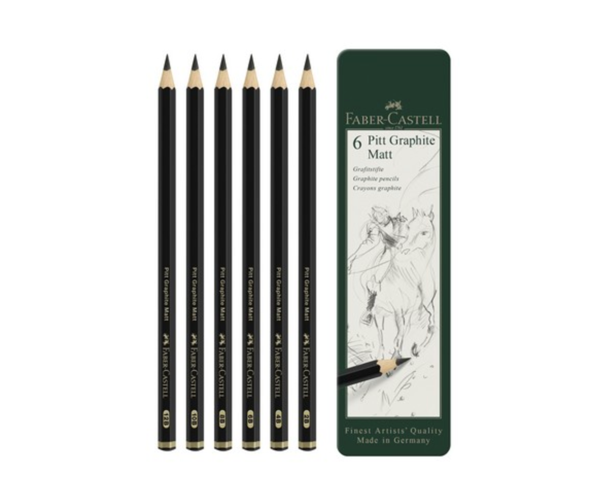 Faber-Castell Pitt Graphite Matte Pencils Sets