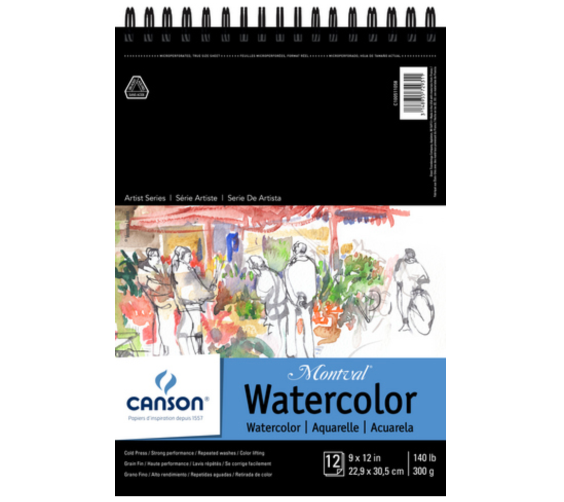 Canson Montval Watercolor Sketchbooks