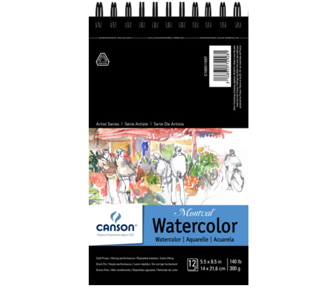 Canson Montval Watercolor Sketchbooks