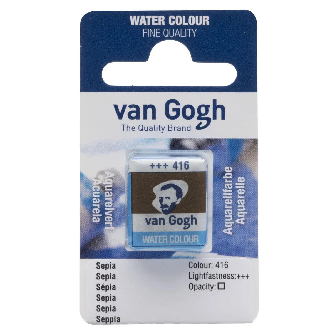 Van Gogh Watercolor - Half Pan