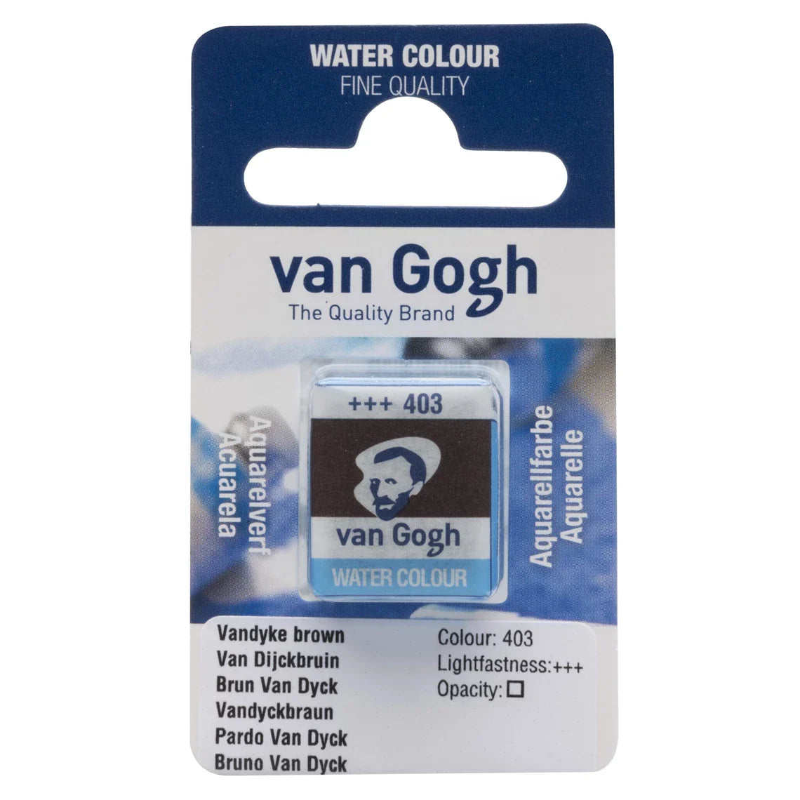 Van Gogh Watercolor - Half Pan